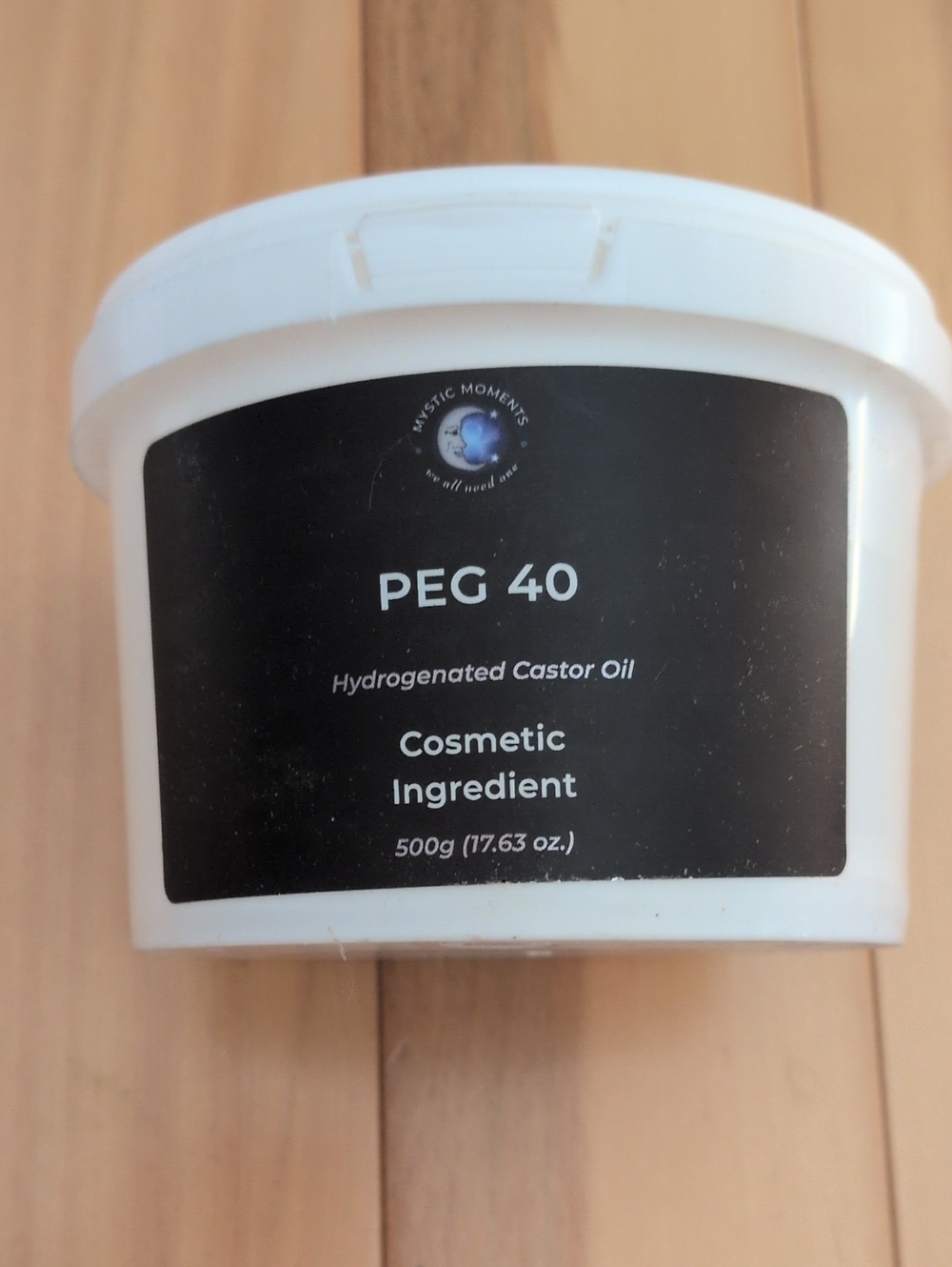 PEG 40 Hydrogenated Castor Oil - White Cosmetic Ingredient